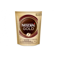 Кава натуральна розчинна сублімована Gold Nescafe д/п 120г