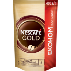 Кава розчинна NESCAFE Gold 400 г