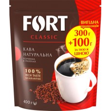 Кава розчинна Fort у гранулах 400 г