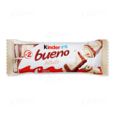 Батончик Kinder Bueno White, 39г