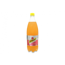 Напій безалкогольний сильногазований Pink Grapefruit Schweppes п/пл 1л.