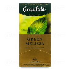 Чай Greenfield Green Melissa, 25*1,5г