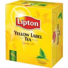 Чай Lipton Yellow Label чорний байховий 100*2г/уп