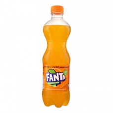 Напій безалкогольний сильногазований з апельсиновим соком Fanta п/пл 0.5л