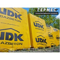 Газобетоний блок UDK 100*200*600  (0,012 м3)