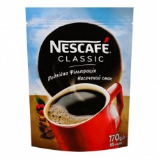 Кава натуральна розчинна гранульована Classic Nescafe д/п 170