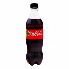 Напій безалкогольний низькокалорійний сильногазований Coca-Cola Zero п/пл 0.5л