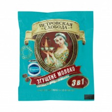 Напій кавовий розчинний з ароматом згущеного молока 3в1 Петровская Слобода м/у 18г