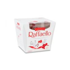 Цукерки Raffaello в кокосовій стружці з цілим мигдальним горіхом к/у 150г 