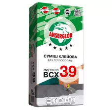 Клей для утеплювача Anserglob BCХ 39, 25 кг