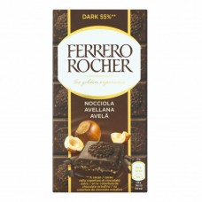 Шоколад 55% чорний з лісовими горіхами Ferrero Rocher к/у 90г