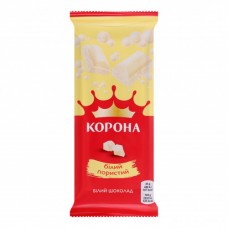 Шоколад білий пористий Корона м/у 80г