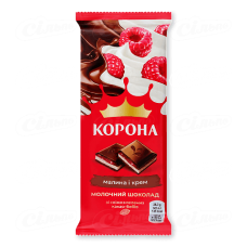 Шоколад «Корона» малина-крем, 85г