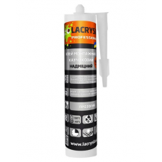 Клей монтажний Lacrysil каучуковий прозорий 280 мл